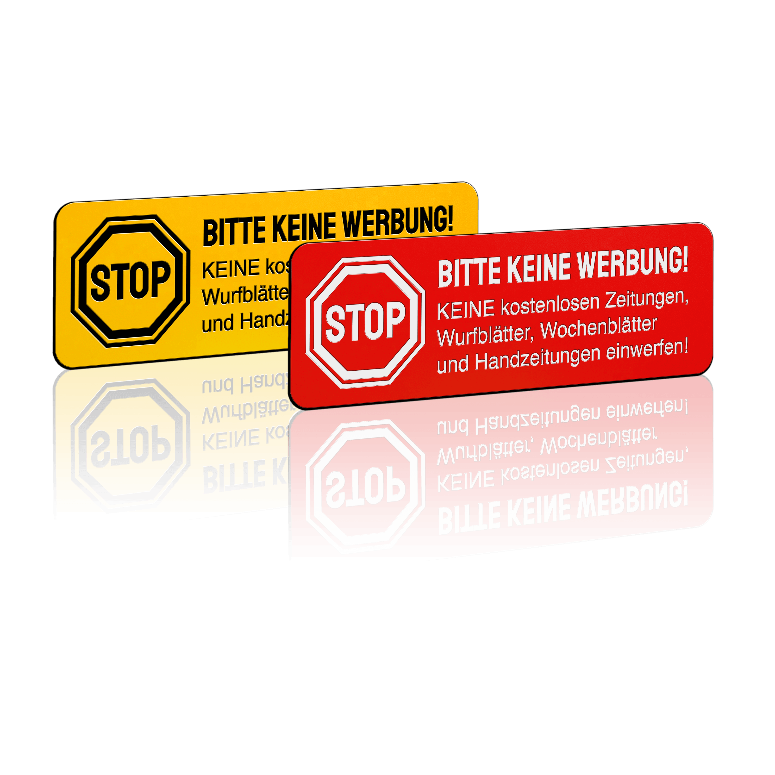 BITTE KEINE WERBUNG